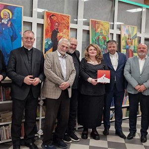 Otvorena izložba "Hrvatski sveci i blaženici u našem narodu" u Župi Orehovica